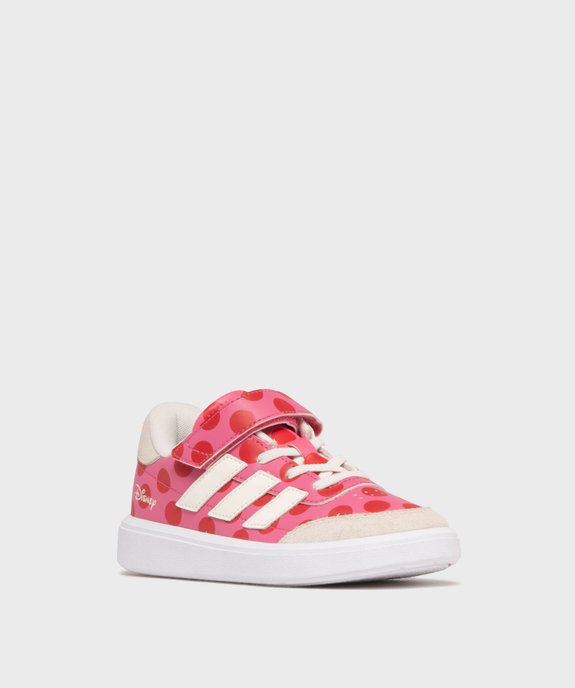Baskets CourtBlock motif Minnie Mouse fille - Adidas x Disney vue2 - ADIDAS - GEMO