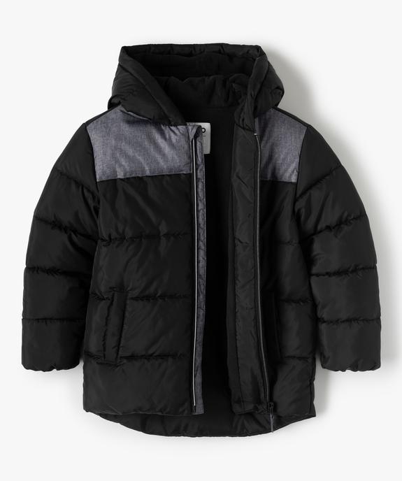 Blouson garçon matelassé doublé polaire vue2 - GEMO 4G GARCON - GEMO
