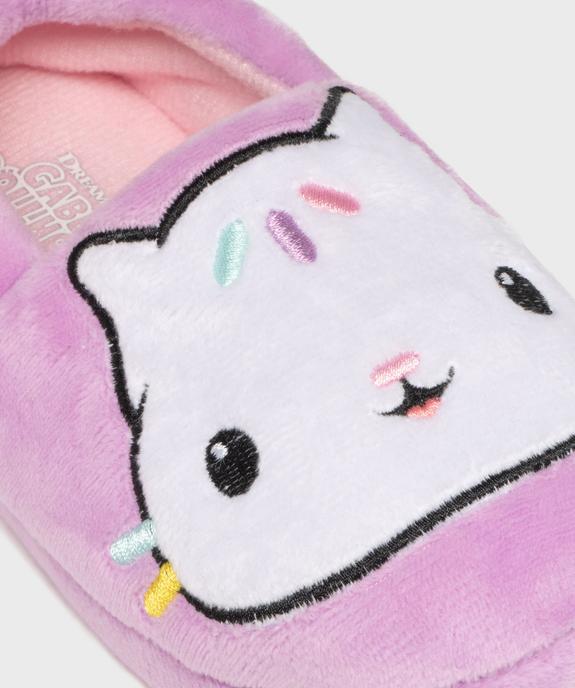 Chaussons en velours motif chat fille - Gabby’s Dollhouse vue6 - GABBY - GEMO