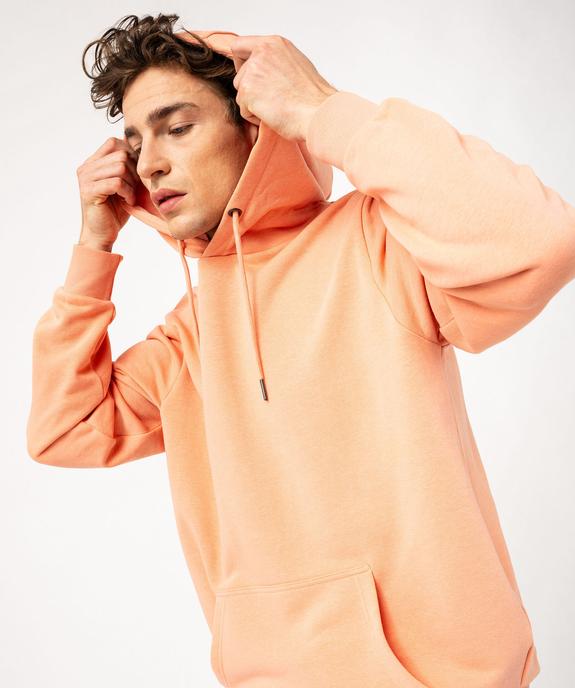 Sweat à capuche non molletonné homme vue6 - GEMO (HOMME) - GEMO
