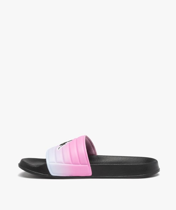 Mules de piscine fille avec dégradé de couleur - Kappa vue3 - KAPPA - GEMO