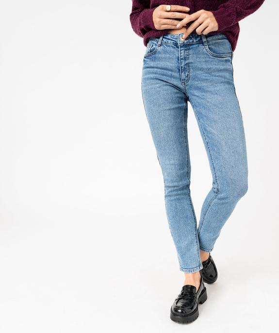 Jean slim push-up femme vue1 - GEMO 4G FEMME - GEMO