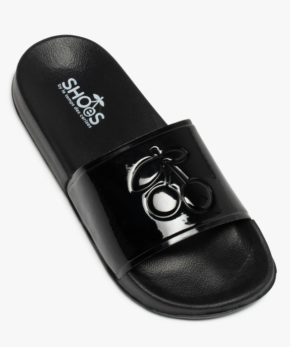 Mules de piscine femme vernies – Le Temps des Cerises vue5 - SHOES BY LTDC - GEMO