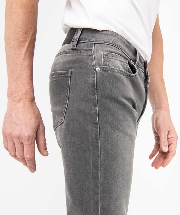 Jean coupe Straight délavé homme vue2 - GEMO 4G HOMME - GEMO