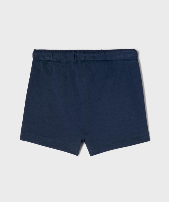 Shorts en coton avec taille ajustable bébé garçon (lot de 2) vue3 - GEMO 4G BEBE - GEMO