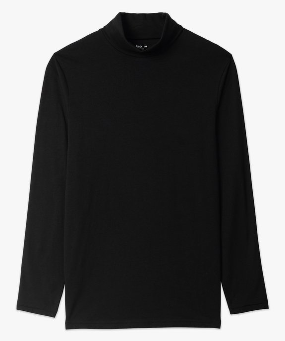 Tee-shirt à col roulé coupe slim homme vue4 - GEMO (HOMME) - GEMO