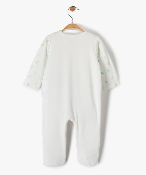 Pyjama dors-bien bébé en velours Le Roi Lion - Disney vue3 - DISNEY DTR - GEMO