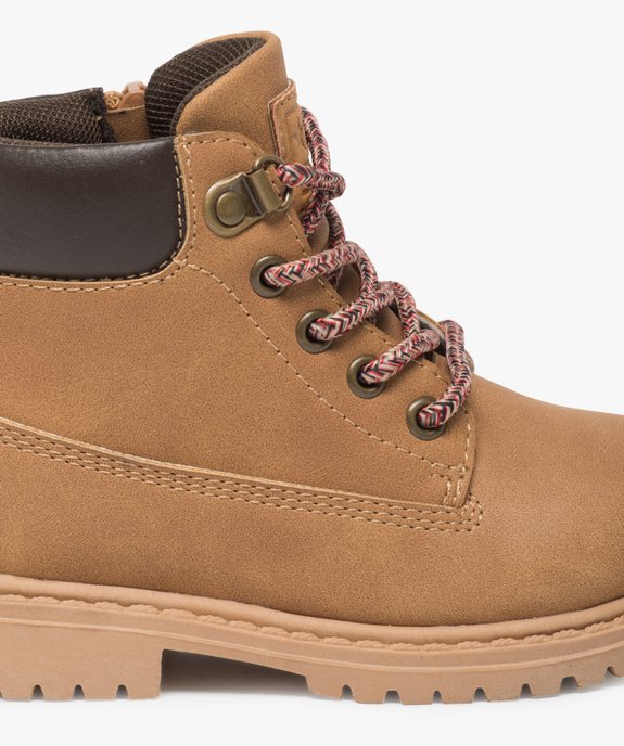 Chaussures montantes bébé garçon à semelle crantée - Les Supaires vue6 - GEMO(BEBE DEBT) - GEMO