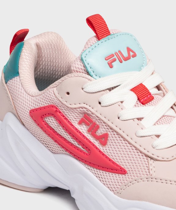 Baskets basses à lacets fille - Fila vue6 - FILA - GEMO