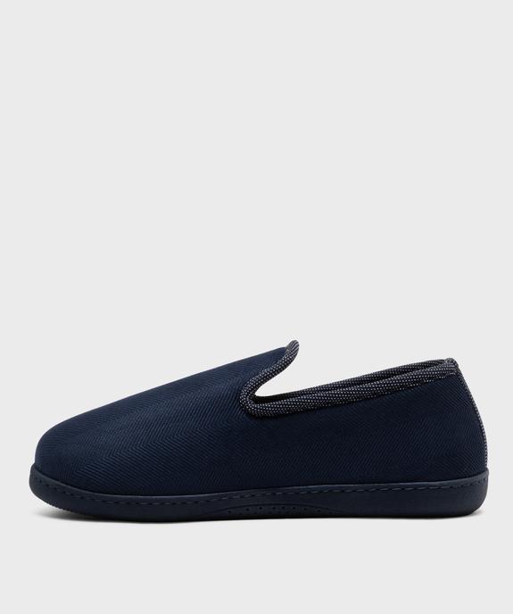 Chaussons enveloppants à motifs chevrons homme - Isotoner vue3 - ISOTONER - GEMO