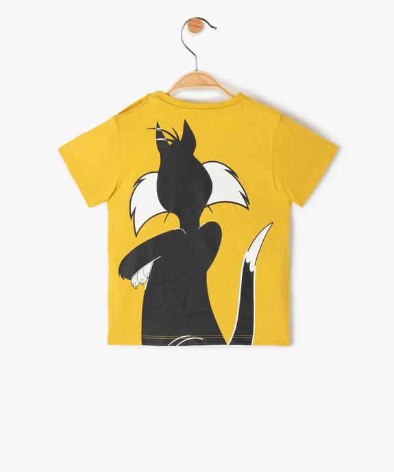 Tee-shirt bébé à manches courtes imprimé Titi & Gros Minet - Looney Tunes vue3 - LOONEY TUNES - GEMO