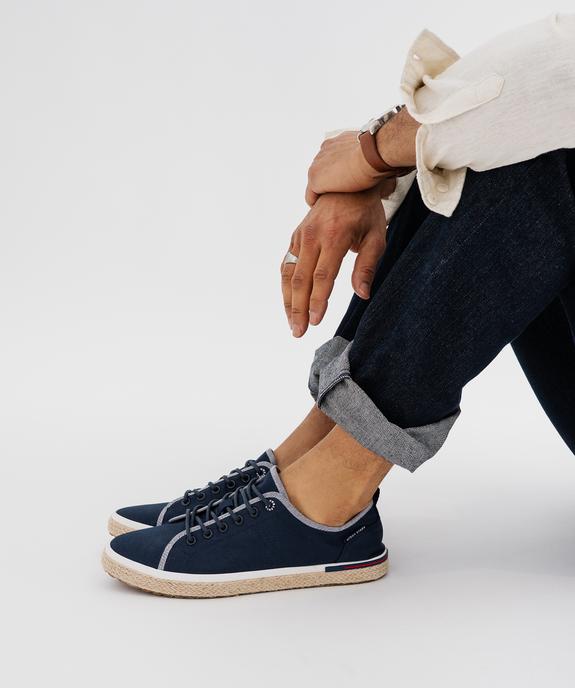 Tennis en toile et semelle corde homme - Urban Steps vue1 - URBAN STEPS GEMO FOR GOOD - GEMO