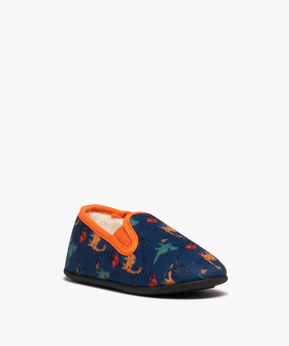 Chaussons garçon à motifs dinosaures vue2 - GEMO 4G GARCON - GEMO