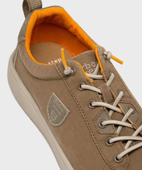 Tennis en toile à semelle sport homme - Urban Steps vue6 - URBAN STEPS GEMO FOR GOOD - GEMO