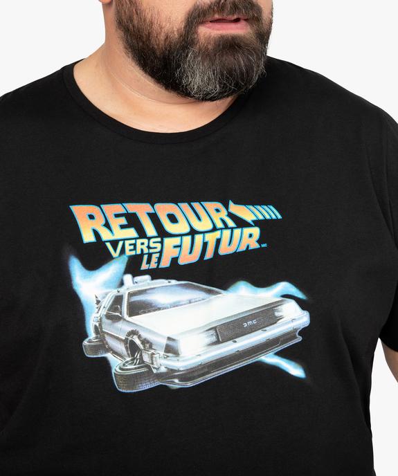 Tee-shirt homme avec motif Retour vers le futur - Universal vue5 - NBCUNIVERSAL - GEMO