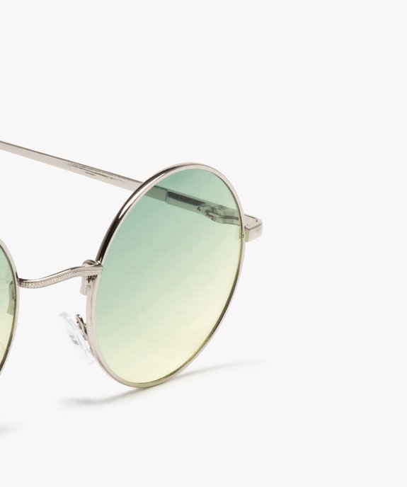 Lunettes de soleil femme forme ronde vue2 - GEMO (ACCESS) - GEMO