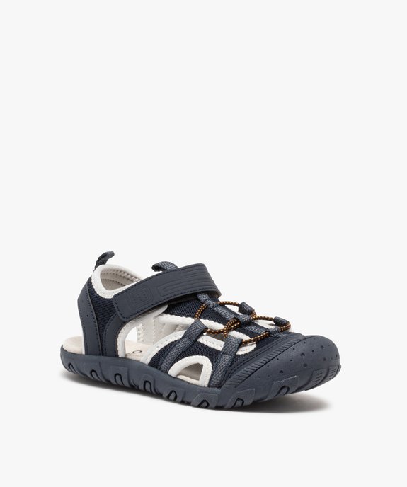Sandales sport garçon multi-matières à bout fermé vue2 - GEMO (ENFANT) - GEMO