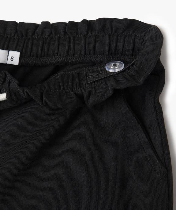 Short en maille avec taille élastique fille vue2 - GEMO 4G FILLE - GEMO