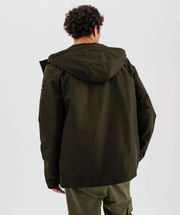 Blouson imperméable à capuche homme vue5 - GEMO 4G HOMME - GEMO