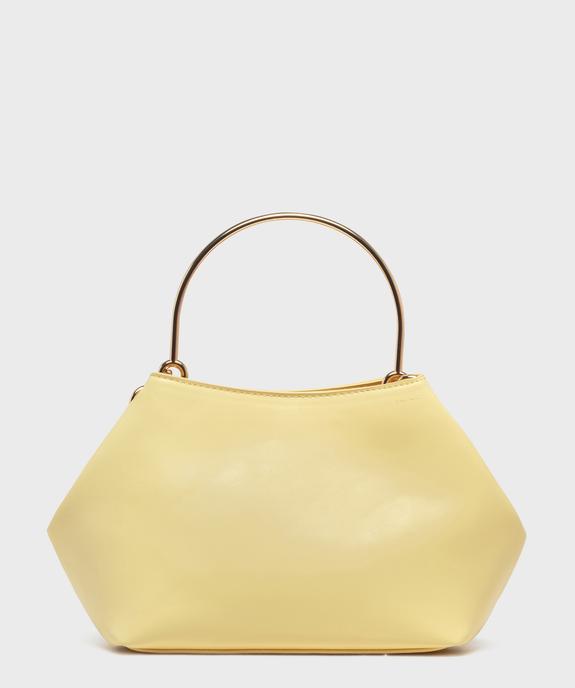 Sac à main graphique à anse métallique femme vue1 - GEMO (ACCESS) - GEMO