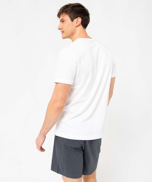 Pyjashort homme mix&match imprimé cœur vue4 - GEMO(HOMWR HOM) - GEMO