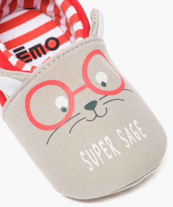 Chaussons de naissance bébé garçon petites oreilles de chat vue6 - GEMO(BB COUCHE) - GEMO