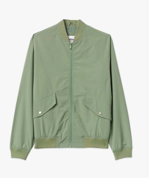Blouson bomber zippé léger homme vue4 - GEMO (HOMME) - GEMO