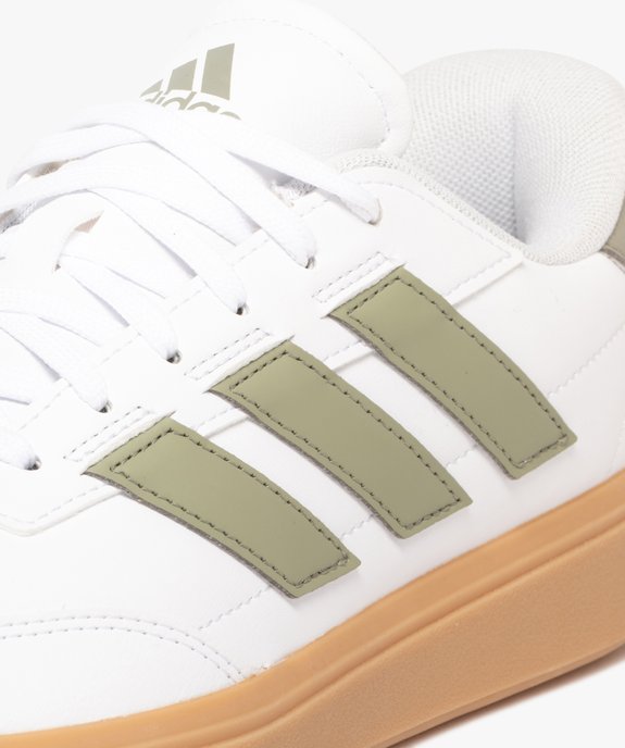 Baskets homme à semelle épaisse contrastante Courtblock - Adidas vue6 - ADIDAS - GEMO