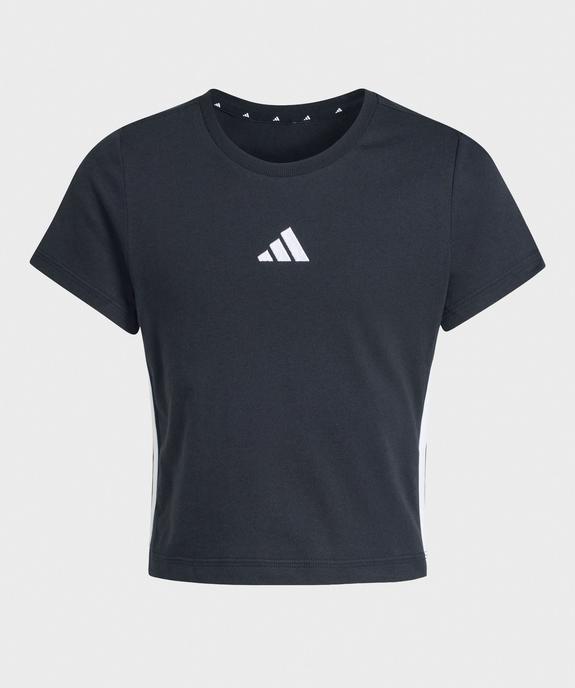 Tee-shirt manches courtes coupe courte fille - Adidas vue1 - ADIDAS - GEMO