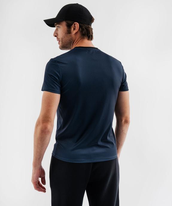 Tee-shirt de sport à manches courtes homme vue4 - GEMO (HOMME) - GEMO