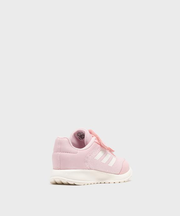 Baskets à scratchs en textile bébé fille - Adidas vue4 - ADIDAS - GEMO