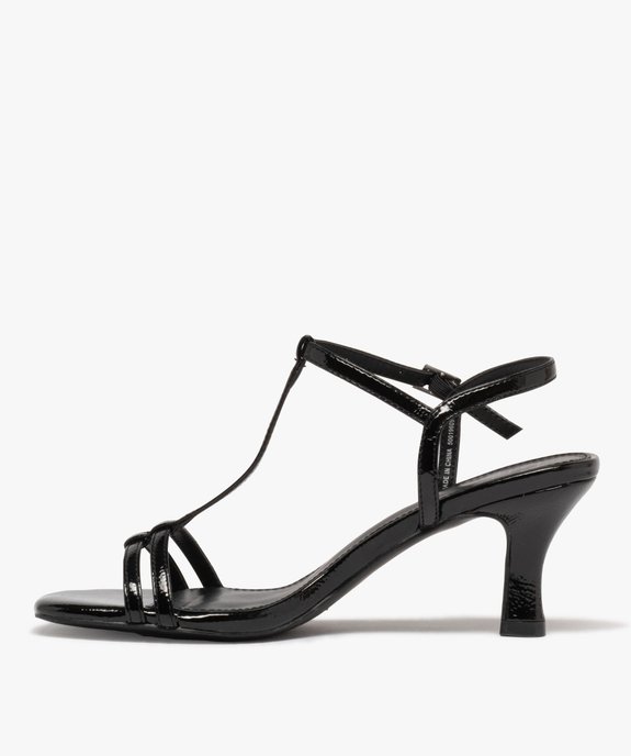 Sandales à talon multibrides femme vue3 - FOLLOW ME - GEMO