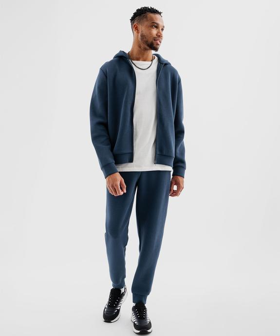 Sweat zippé à capuche homme vue5 - GEMO (HOMME) - GEMO