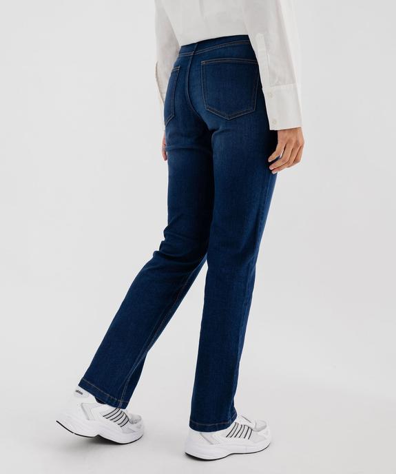 Jean Regular taille haute femme vue8 - GEMO(FEMME PAP) - GEMO