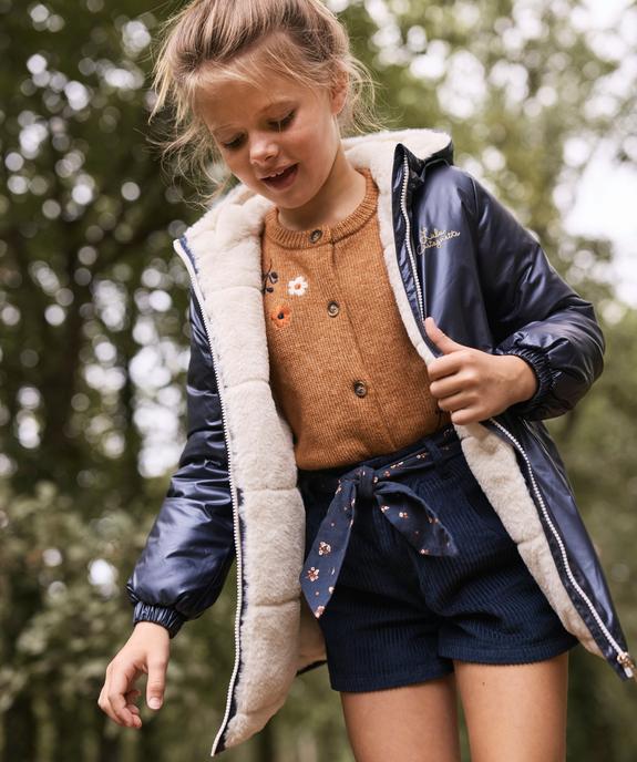 Imperméable à capuche doublure chaude fille - LuluCastagnette vue1 - LULUCASTAGNETTE - GEMO