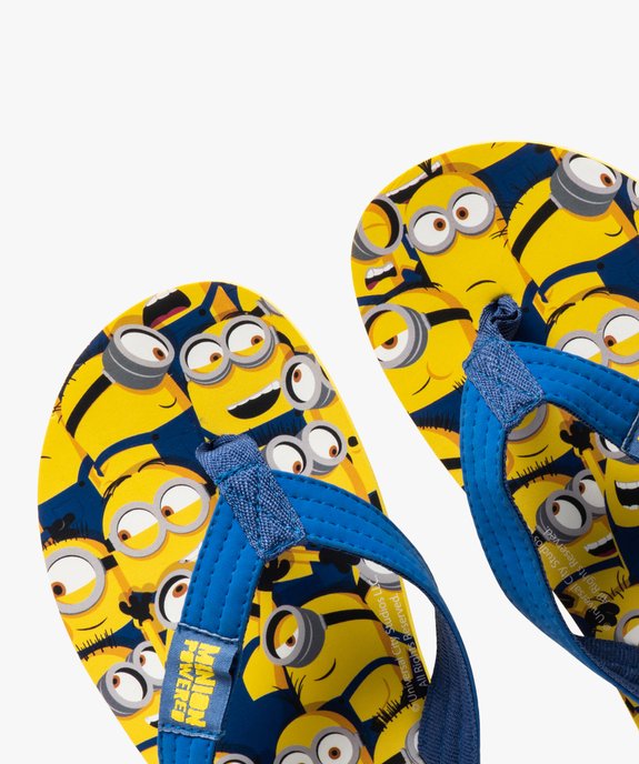 Tongs garçon à brides souples - Minions vue3 - MINIONS - GEMO