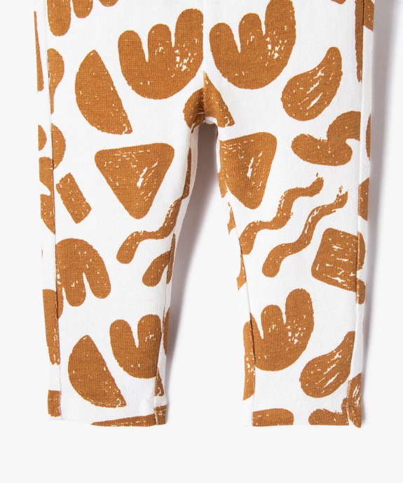 Legging en maille imprimée et texturée bébé garçon vue2 - GEMO(BEBE DEBT) - GEMO