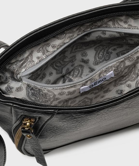 Sac à bandoulière réglable avec poches zippées femme vue3 - GEMO (ACCESS) - GEMO