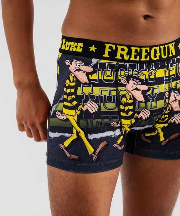 Boxer en microfibre motif Les Daltons homme - Freegun x Lucky Luke vue3 - LUCKY LUKE - GEMO