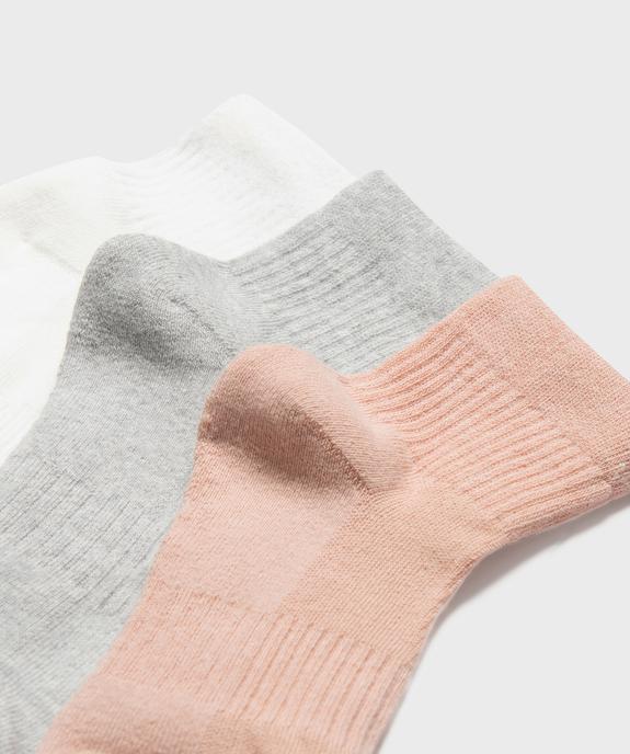 Chaussettes courtes épaisses fille (lot de 2) vue2 - GEMO (ENFANT) - GEMO