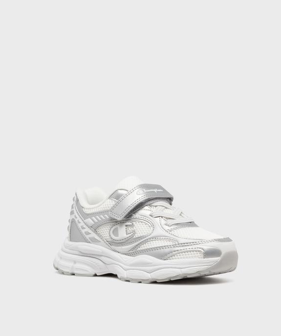 Baskets basses à scratch bicolores fille - Champion vue2 - CHAMPION USA - GEMO