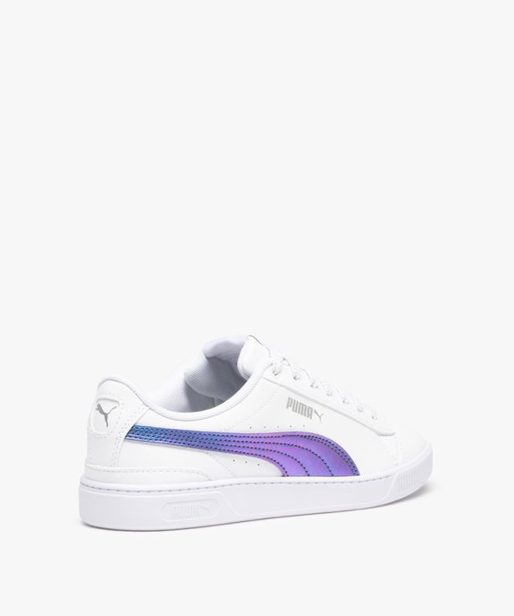 Tennis fille avec bande contrastantes - Puma Vikky V3 vue4 - PUMA - GEMO