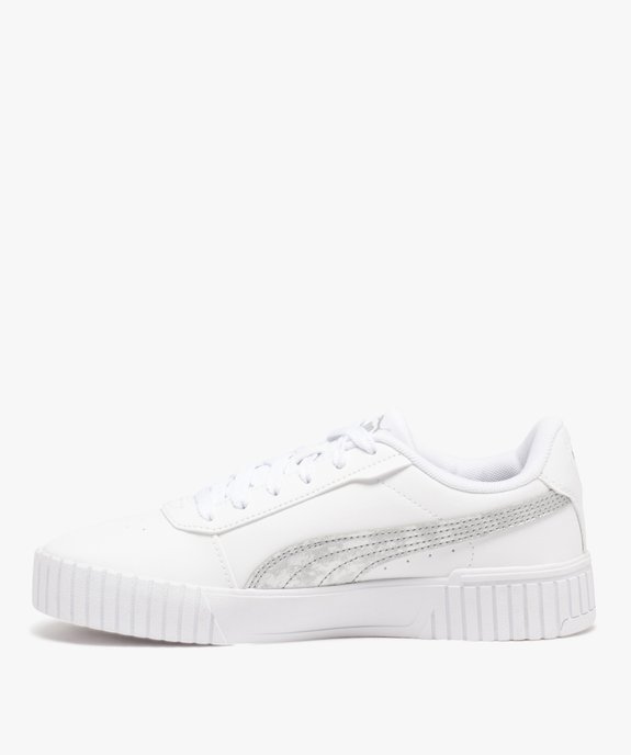 Baskets femme à bande métallisée - Puma vue3 - PUMA - GEMO