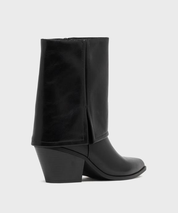 Bottines fourreau à bout pointu femme - Follow Me vue4 - FOLLOW ME - GEMO