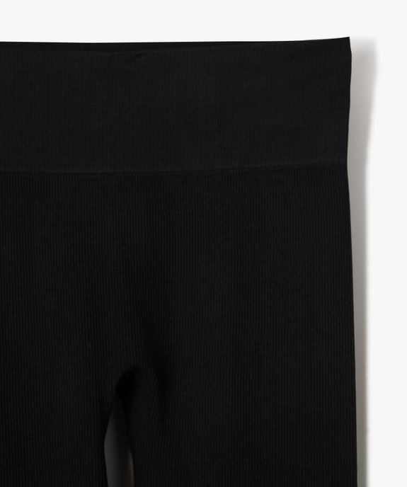 Legging en maille côtelée sans coutures fille vue2 - GEMO (JUNIOR) - GEMO