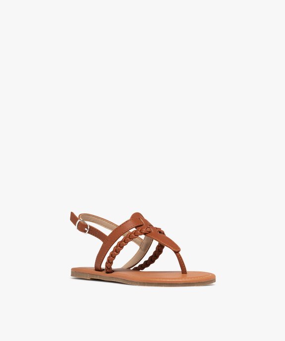 Sandales à brides avec entredoigt fille - Lovely Wings vue2 - LOVELY WINGS - GEMO
