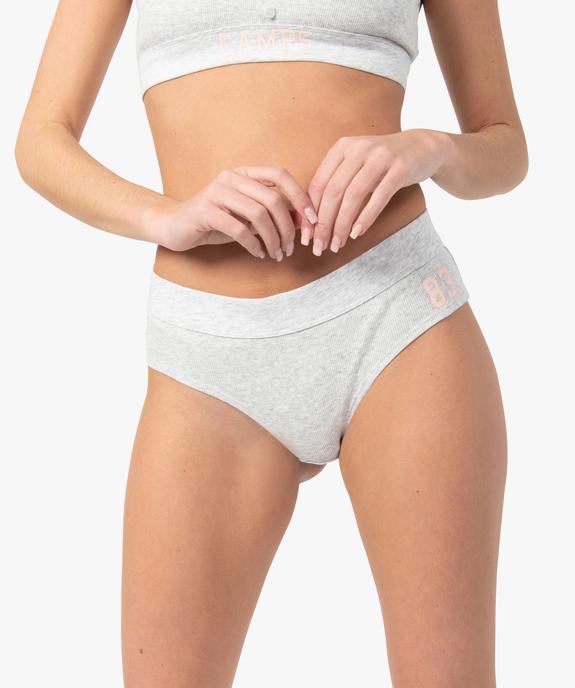 Shorty femme en maille côtelée – Camps United vue1 - CAMPS UNITED - GEMO