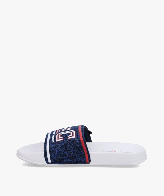Mules de piscine garçon avec bandeau imprimé sports vue3 - GEMO (ENFANT) - GEMO