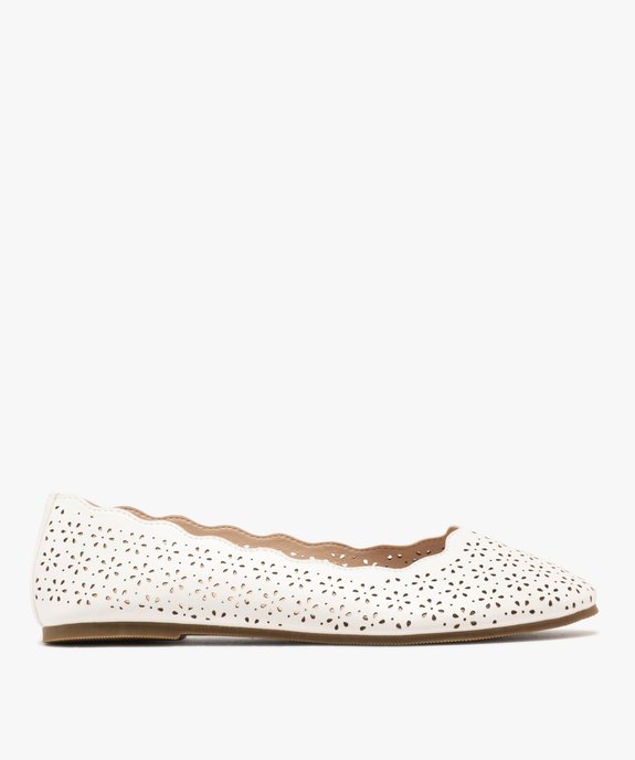 Ballerines à motifs ajourés et col ondulé femme - Valentina Baldano vue8 - VALENTINA BALDA - GEMO