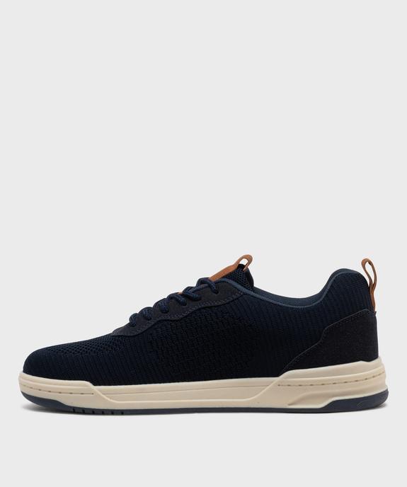 Baskets en mesh à lacets homme - Urban Steps vue3 - URBAN STEPS - GEMO